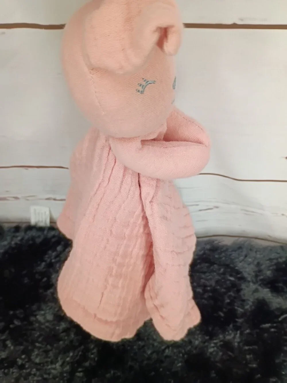 Carters Child Of Mine Pink Bunny Security Blanket Lovey 10